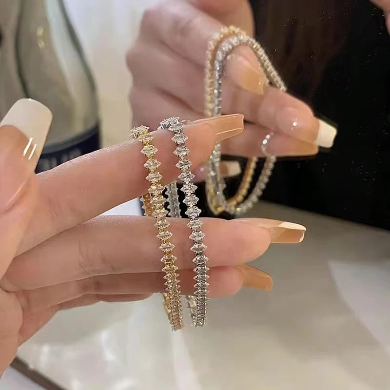 Urban Gleam Chain Bracelet