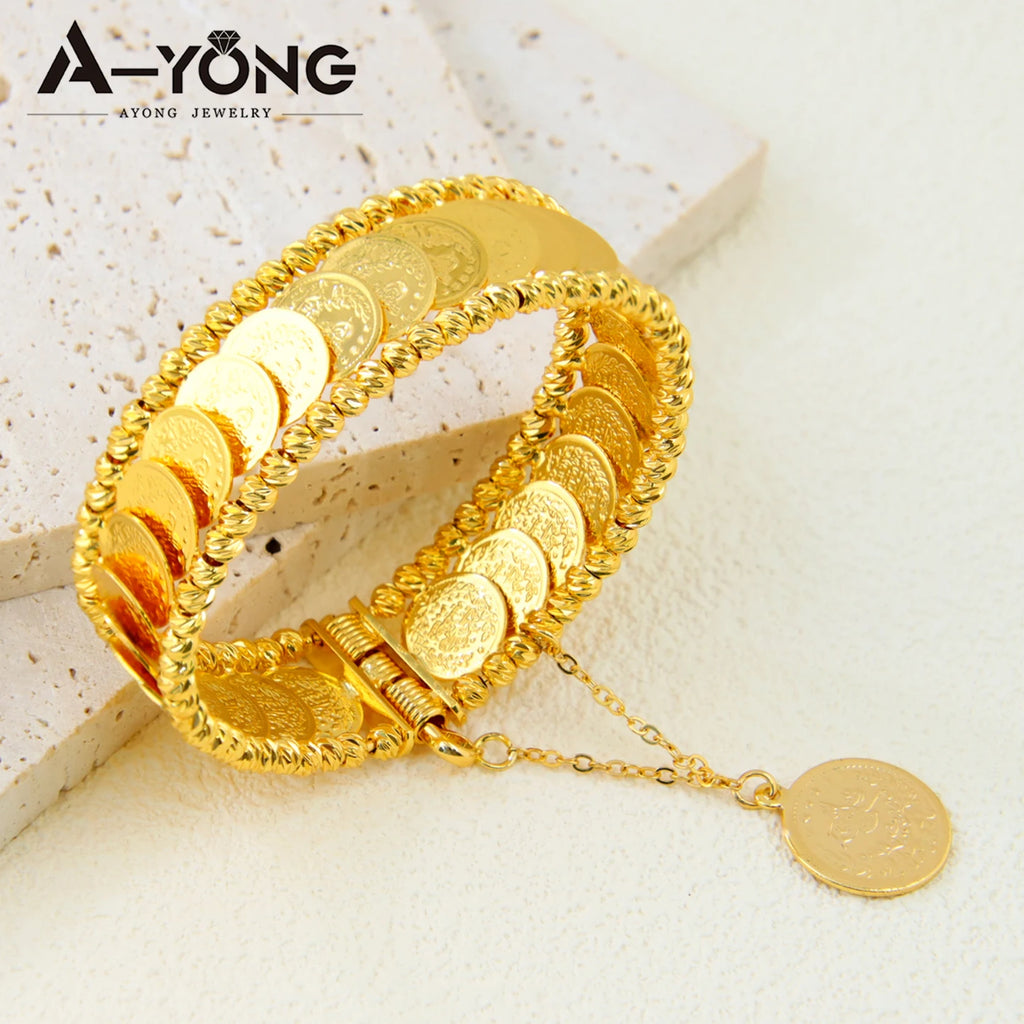 Heritage Coin Cuff Set
