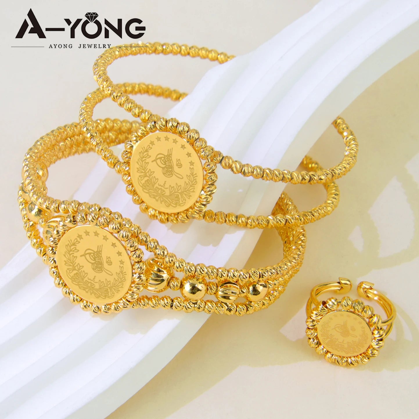 Heritage Coin Cuff Set