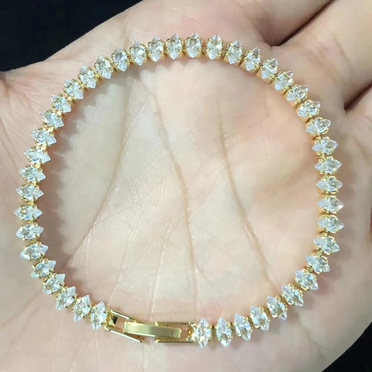 Urban Gleam Chain Bracelet